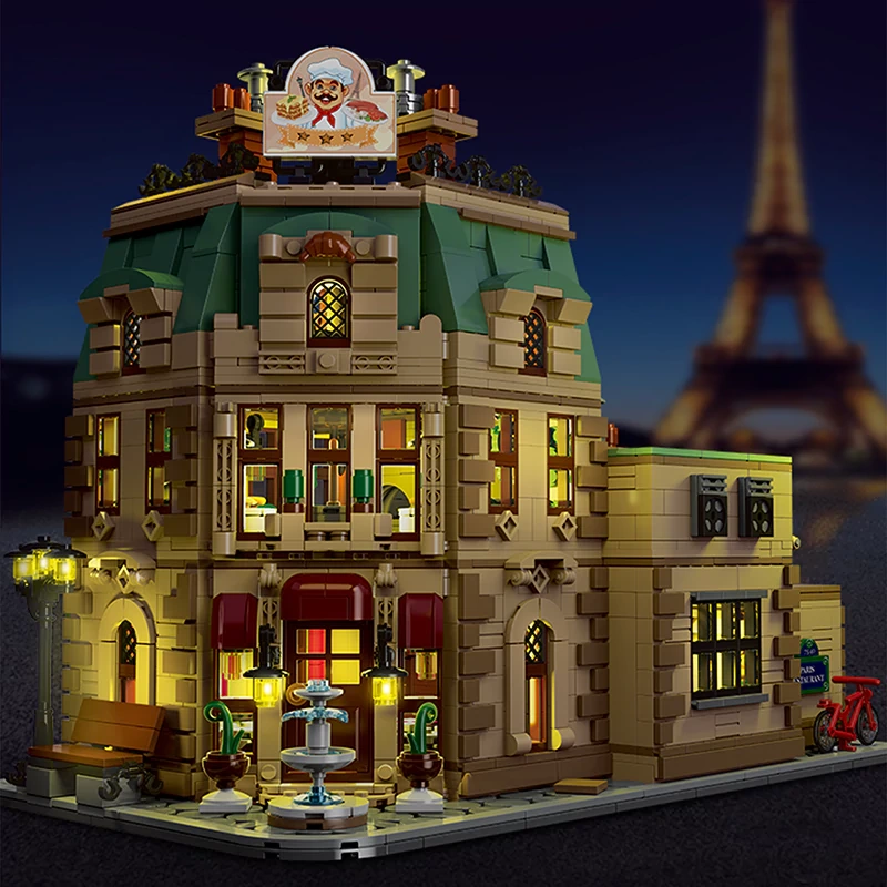 [Pre-sale] XMORK 10212 Parisian Restaurant Modular Buildings