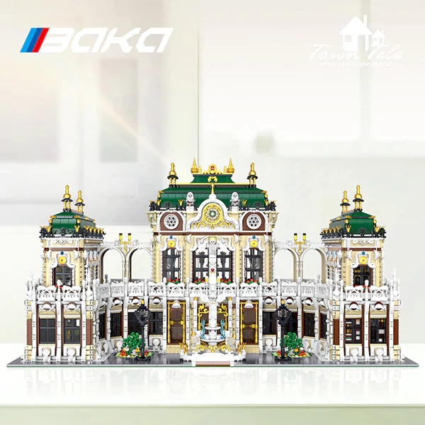 LEGO MOC BAKA 33221 Luxurious Palace Modular Buildings