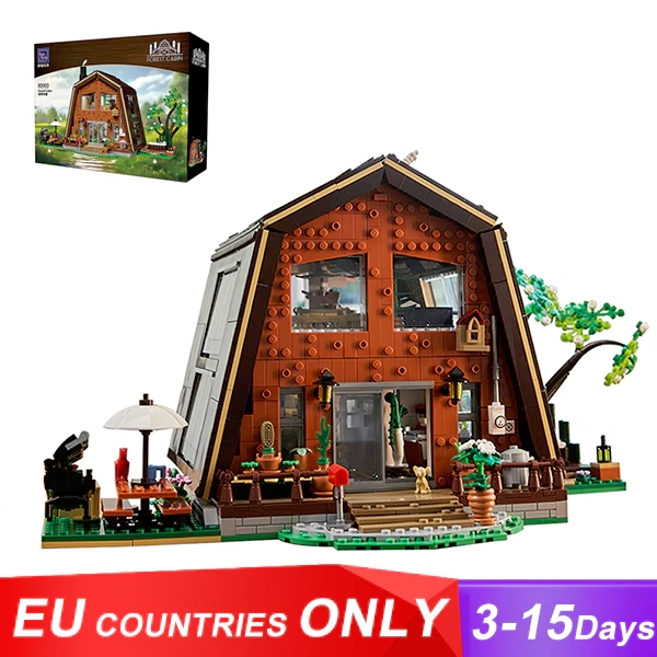 [With Original Box] Pantasy 85003 Forest Cabin Creator Expert Europe Warehouse Express
