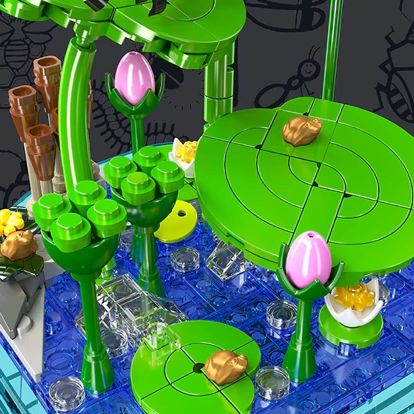 MouldKing Underwater World Insect World Music Box Creator Expert