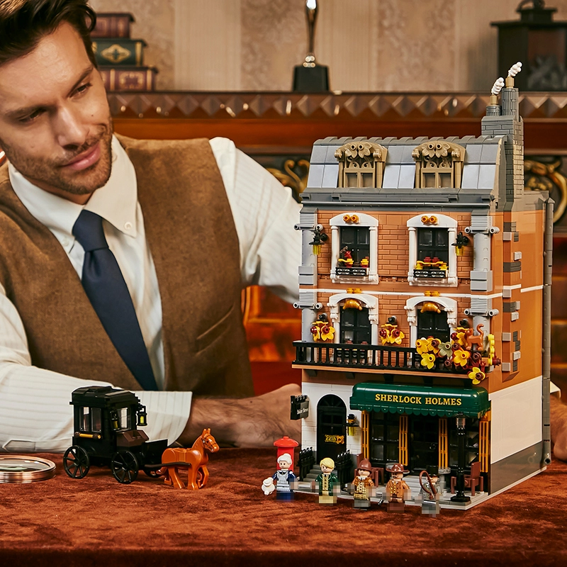 [Deal] Pantasy 85014 Sherlock Holmes Baker Street 221B Apartment Modular Building