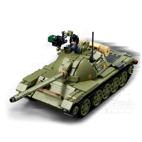 [Deal] Sluban M38-B1135 T54S Medium Tank Military