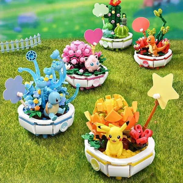 [Deal] Keeppley Pokemon Building Block Potted Plant Movie & Game