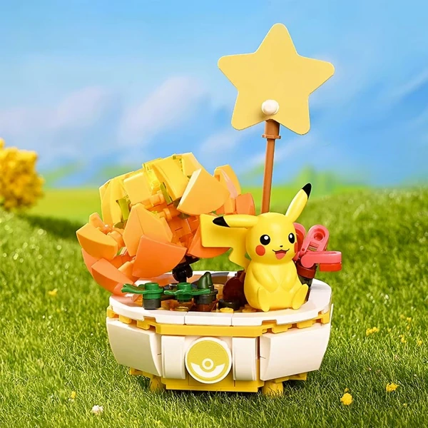 [Deal] Keeppley Pokemon Building Block Potted Plant Movie & Game