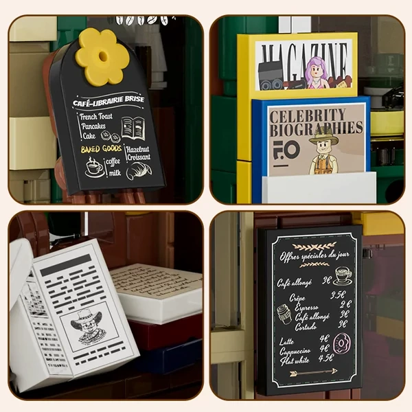 Funwhole F9031 Coffee Bookstore Modular Buildings