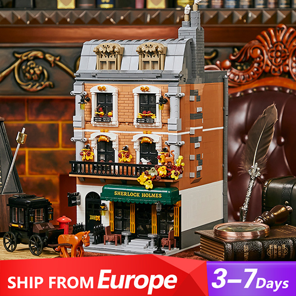 [Pre-Sale] Pantasy 85014 Sherlock Holmes Baker Street 221B Apartment Modular Building Europe Warehouse Express