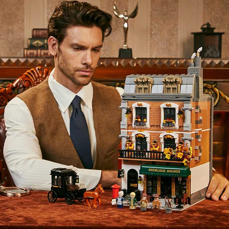 [Deal] Pantasy 85014 Sherlock Holmes Baker Street 221B Apartment Modular Building