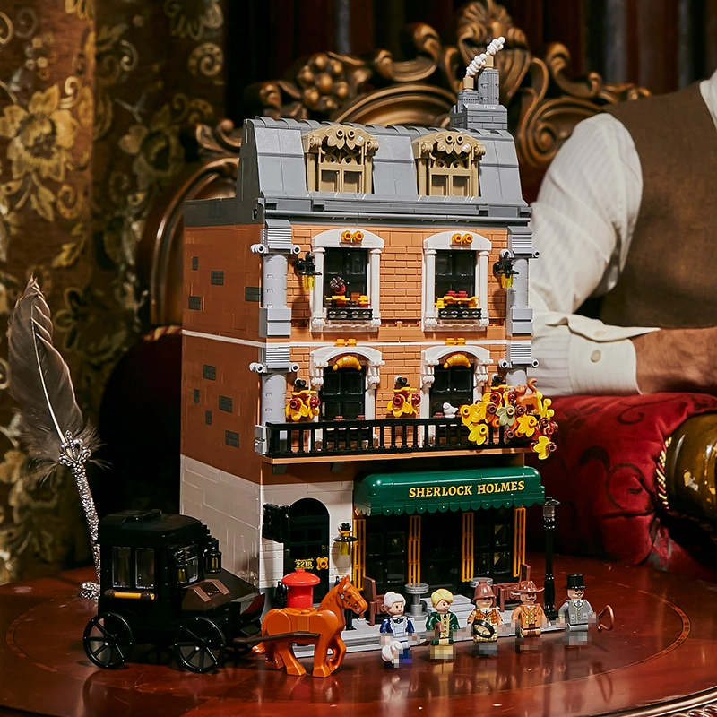 [Deal] Pantasy 85014 Sherlock Holmes Baker Street 221B Apartment Modular Building