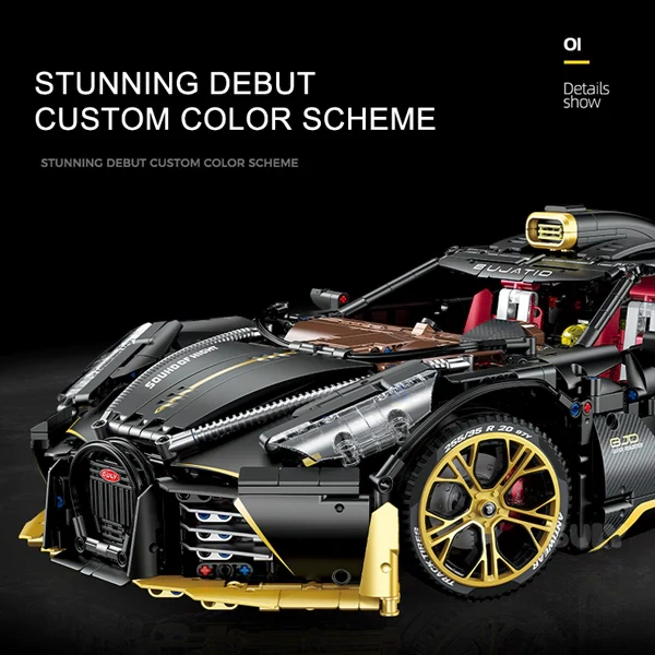 GULY 10631 Bugatti W16 Technic