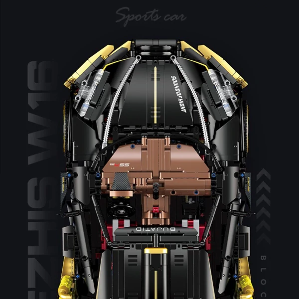 GULY 10631 Bugatti W16 Technic