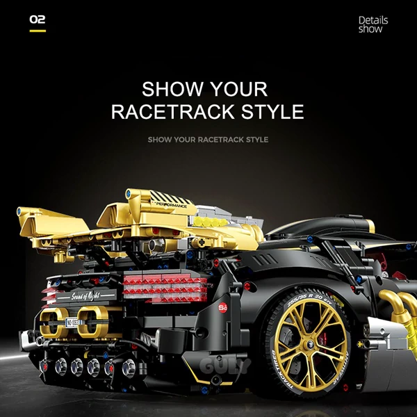 GULY 10631 Bugatti W16 Technic