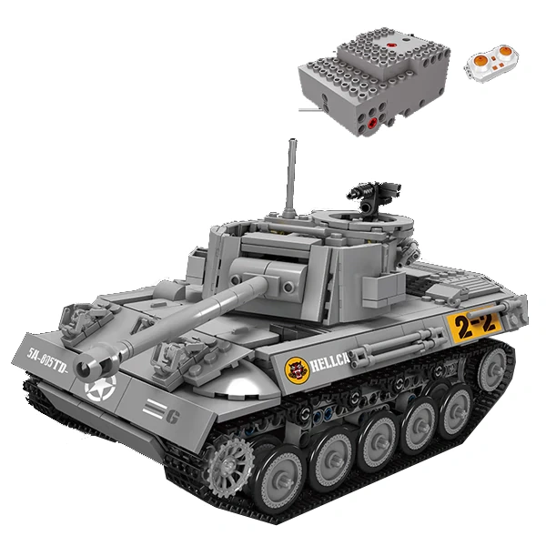 MouldKing 20032 M18 Hellcat Tank Destroyer Military