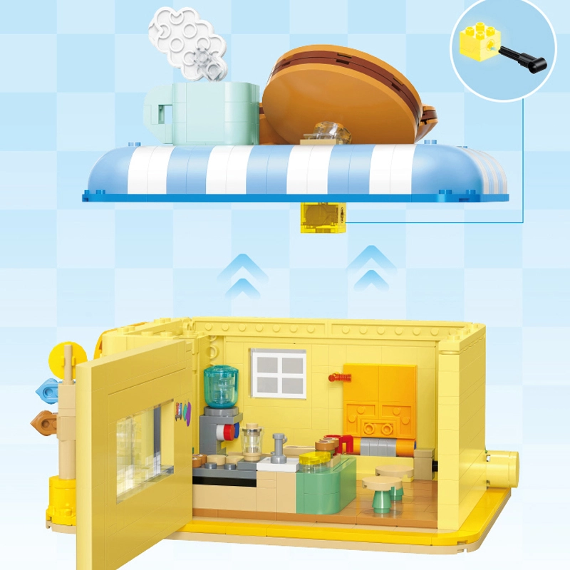 [Mini Micro Bricks] BALODY 21084-21086 Doraemon Bakery Movie & Game