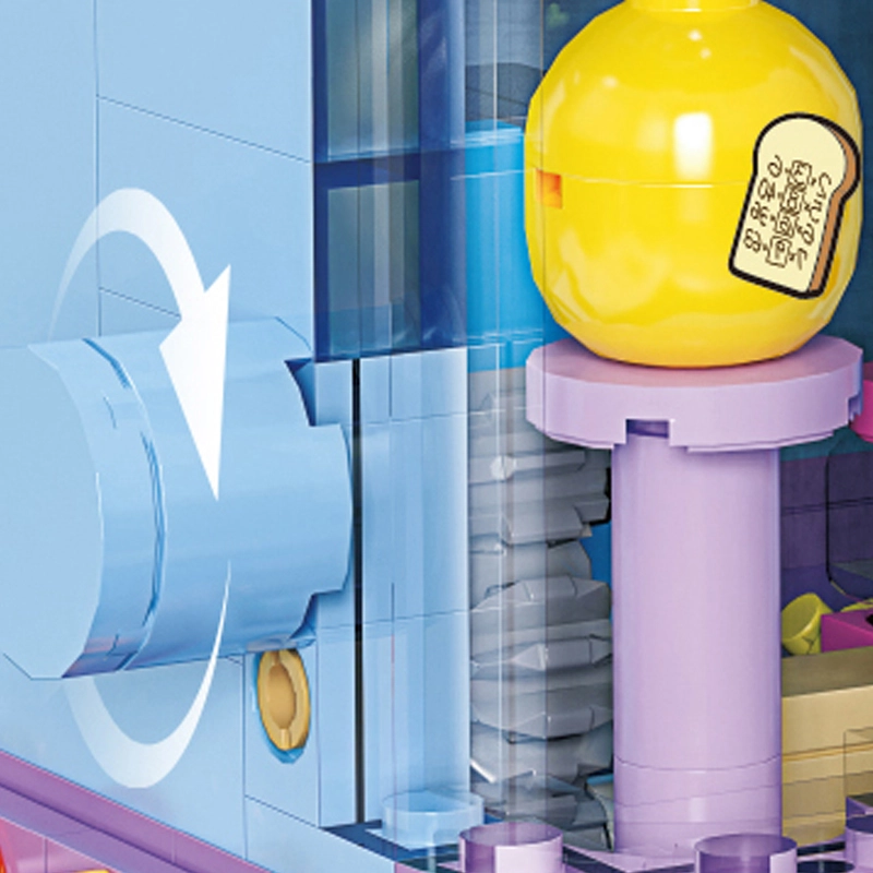 [Mini Micro Bricks] BALODY 21084-21086 Doraemon Bakery Movie & Game