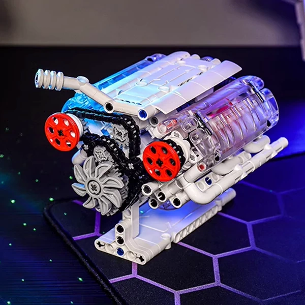 ONEBOT OBTEM03AIQI V6 Engine Model Technic