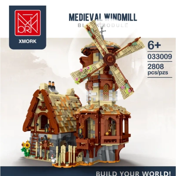 XMORK 033009 Medieval Windmill Modular Buildings