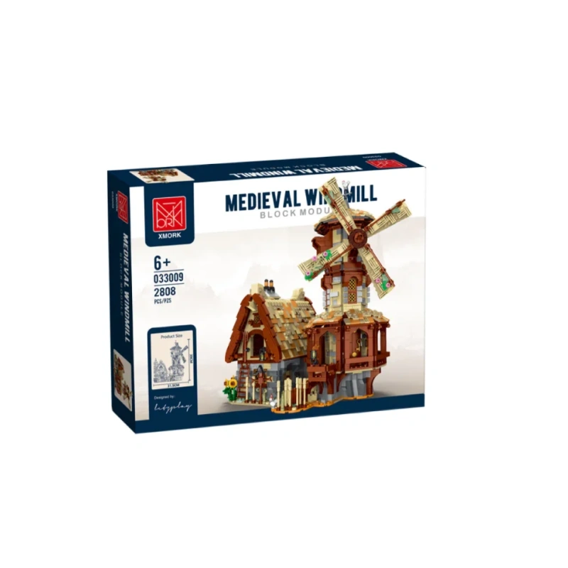 XMORK 033009 Medieval Windmill Modular Buildings
