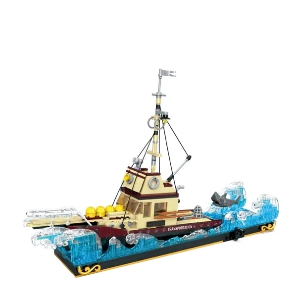 [Pre-sale] CBOX JD074 Ship and Little White Shark Technic