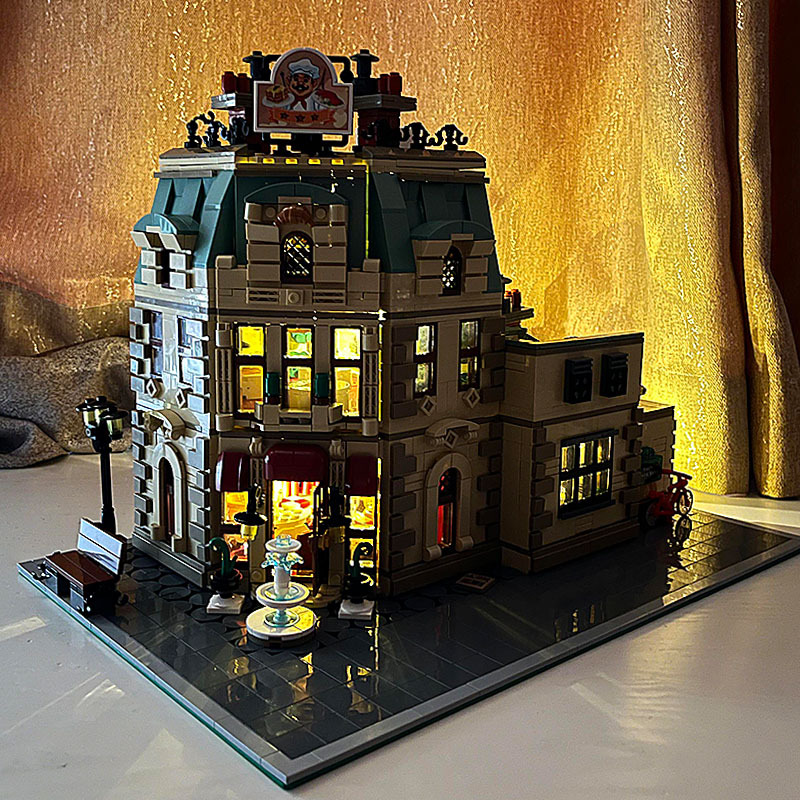 [Deal] XMORK 10212 Ratatouille Gusteau's Parisian Restaurant Modular Buildings