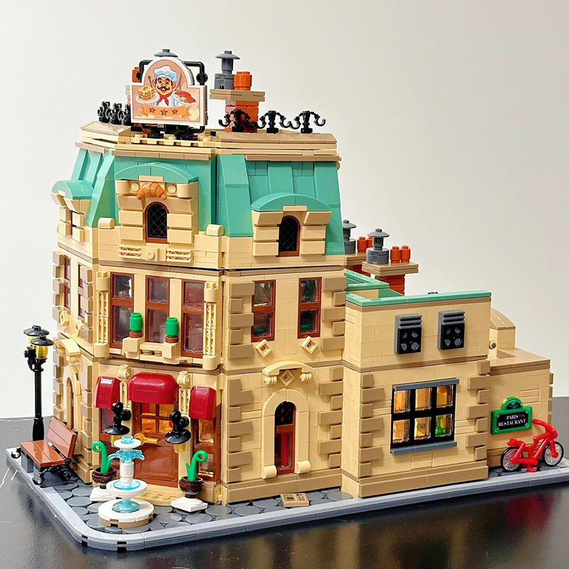 [Deal] XMORK 10212 Ratatouille Gusteau's Parisian Restaurant Modular Buildings