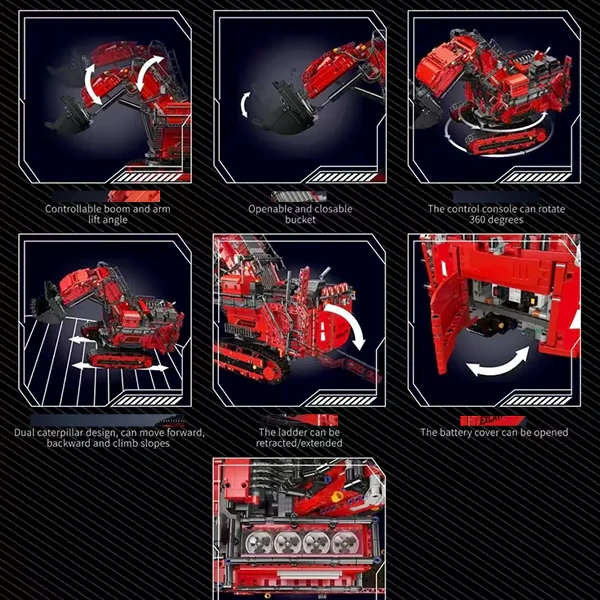 [Pre-sale] [With Motor] MouldKing HEAVY-DUTY EXCAVATOR Technic