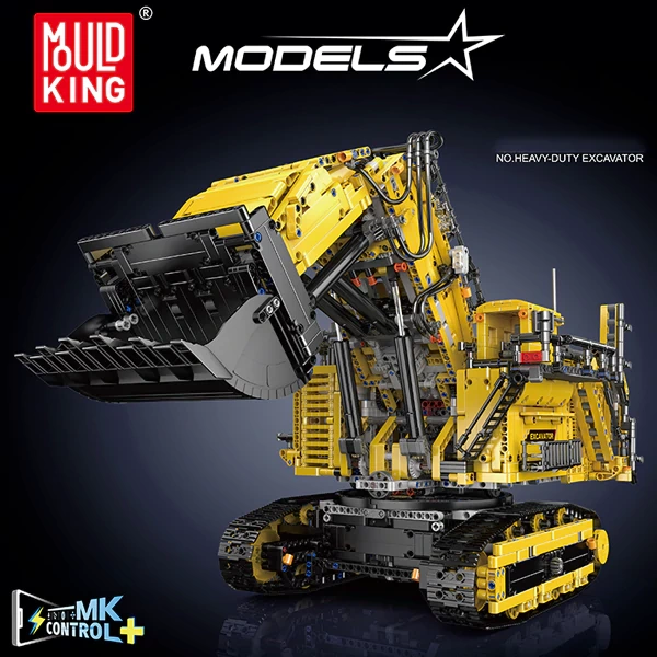 [Pre-sale] [With Motor] MouldKing 17070 HEAVY-DUTY EXCAVATOR Technic