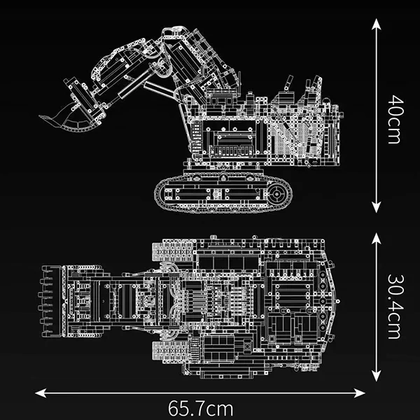 [Pre-sale] [With Motor] MouldKing HEAVY-DUTY EXCAVATOR Technic