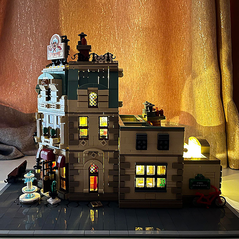 [Deal] XMORK 10212 Ratatouille Gusteau's Parisian Restaurant Modular Buildings
