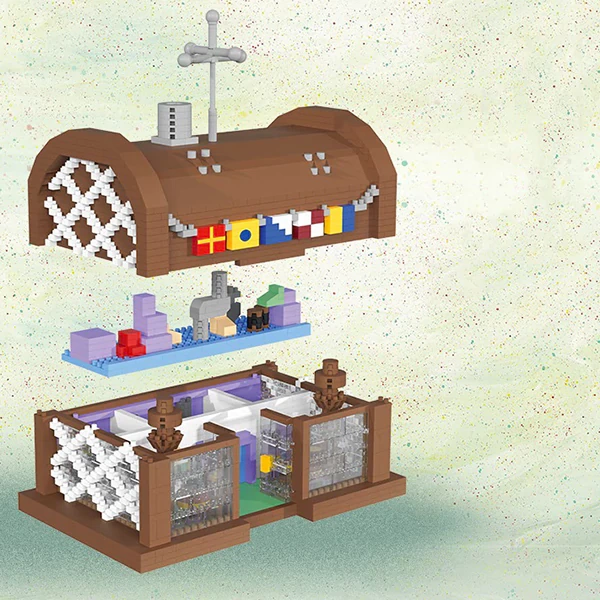 [Mini Micro Bricks] BALODY Spongebob Series Movie