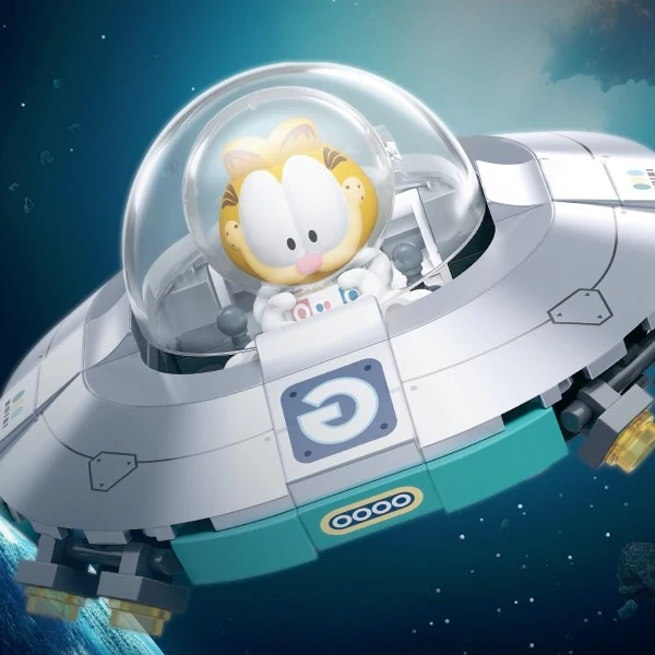 Sluban M38-B1223 Garfield Space Travel Movie