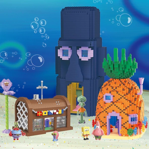 [Mini Micro Bricks] BALODY Spongebob Series Movie