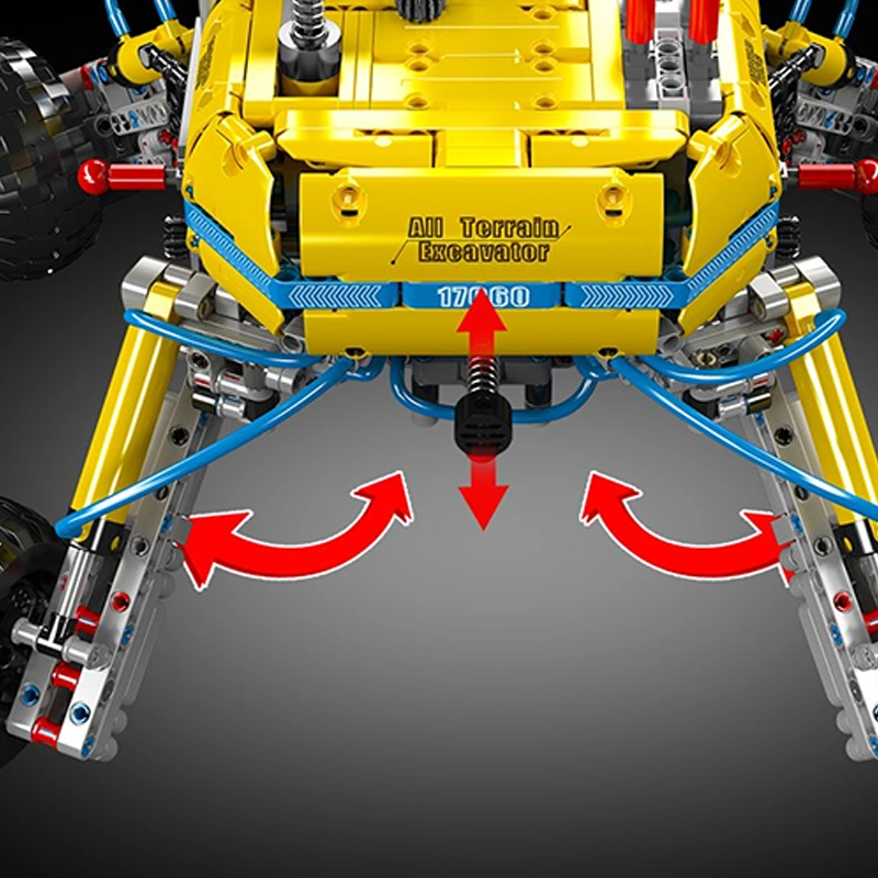 [Pre-sale] MouldKing 17060 All Terrain Excavator Technic Europe Warehouse Express