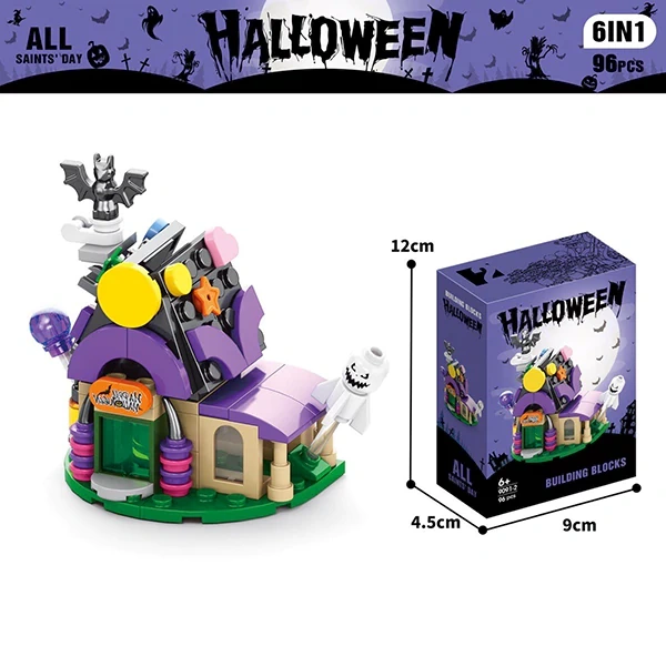 LELE BROTHER Halloween 6IN1 Creator Expert