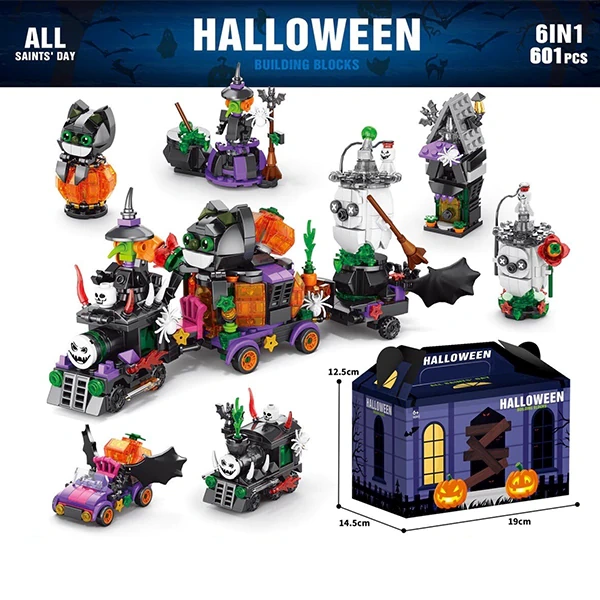 LELE BROTHER Halloween 6IN1 Creator Expert