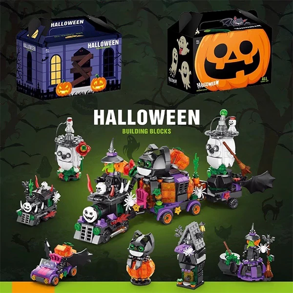 LELE BROTHER Halloween 6IN1 Creator Expert