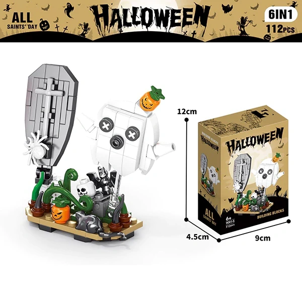 LELE BROTHER Halloween 6IN1 Creator Expert
