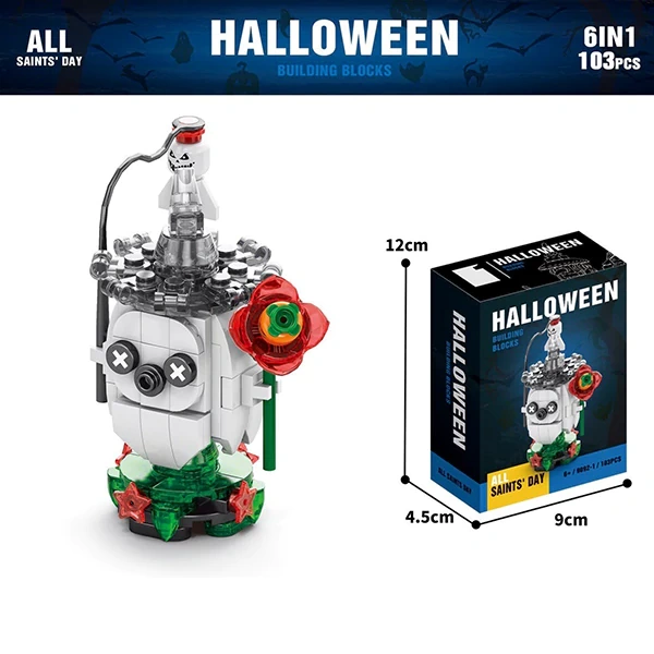 LELE BROTHER Halloween 6IN1 Creator Expert