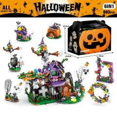 9091 Haunted House 603±pcs