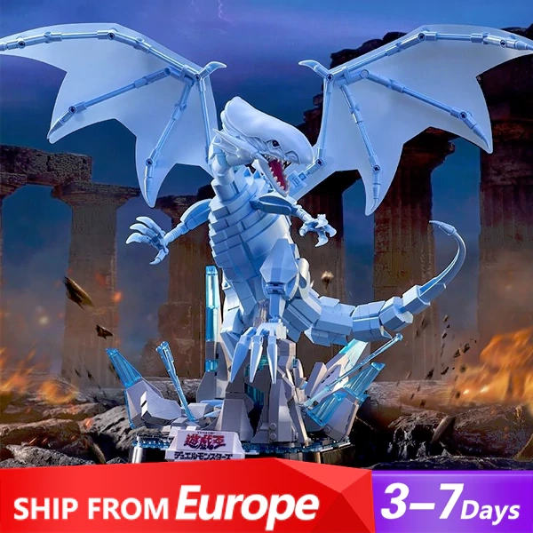[Pre-sale] AREA-X AB0004 Game King: Blue Eyed White Dragon YuGiOh Movie Europe Warehouse Express