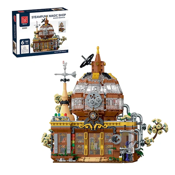 [Pre-sale] XMORK 020202 Steampunk Magic Shop Modular Buildings