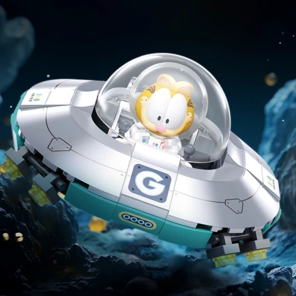 Sluban M38-B1223 Garfield Space Travel Movie