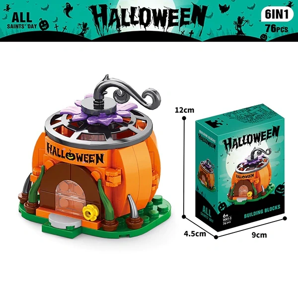 LELE BROTHER Halloween 6IN1 Creator Expert