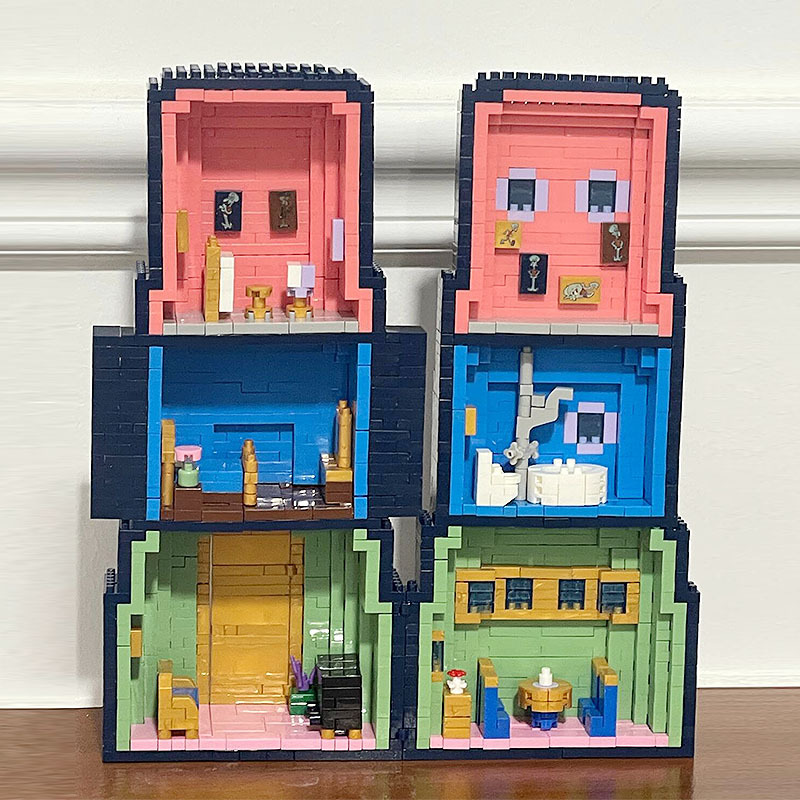 [Mini Micro Bricks] BALODY Spongebob Series Movie