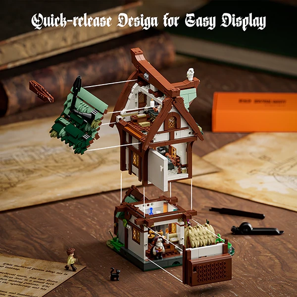 FUNWHOLE F9024 Medieval Pharmacy Modular Buildings