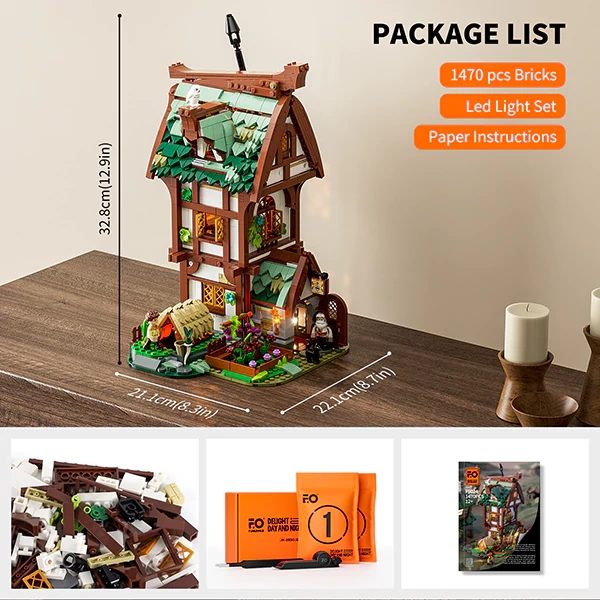 FUNWHOLE F9024 Medieval Pharmacy Modular Buildings