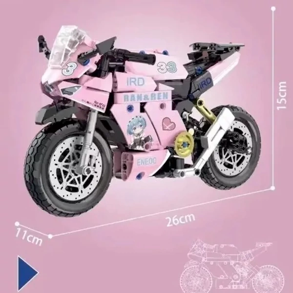 DK Motorcycle Mechanical Series Technic