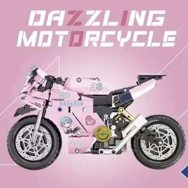 DK Motorcycle Mechanical Series Technic