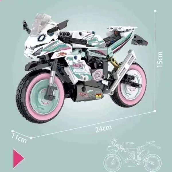 DK Motorcycle Mechanical Series Technic