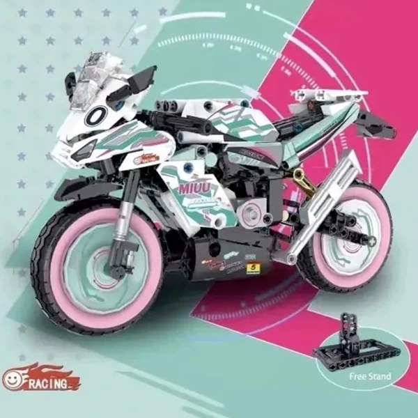 DK Motorcycle Mechanical Series Technic
