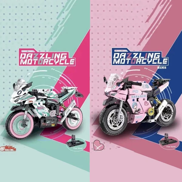DK Motorcycle Mechanical Series Technic